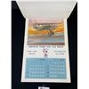 Image 2 : 1980's NOS AC Spark Plug Aviation Calendar. Very Nice Condition. Approx. 14"x20 1/2"