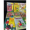 Image 2 : 15 Vintage Comic Books, 8 Little LuLu, 5 Bullwinkle & Rocky, 1 HuckleBerry Hound, 1 Wacky Witch, Boa