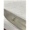 Image 2 : Wood Handle Hunting Knife w/Leather Sheath Approx. 9 1/2" Long