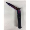 Image 2 : New Black Handle Stilletto Lock Blade Knife