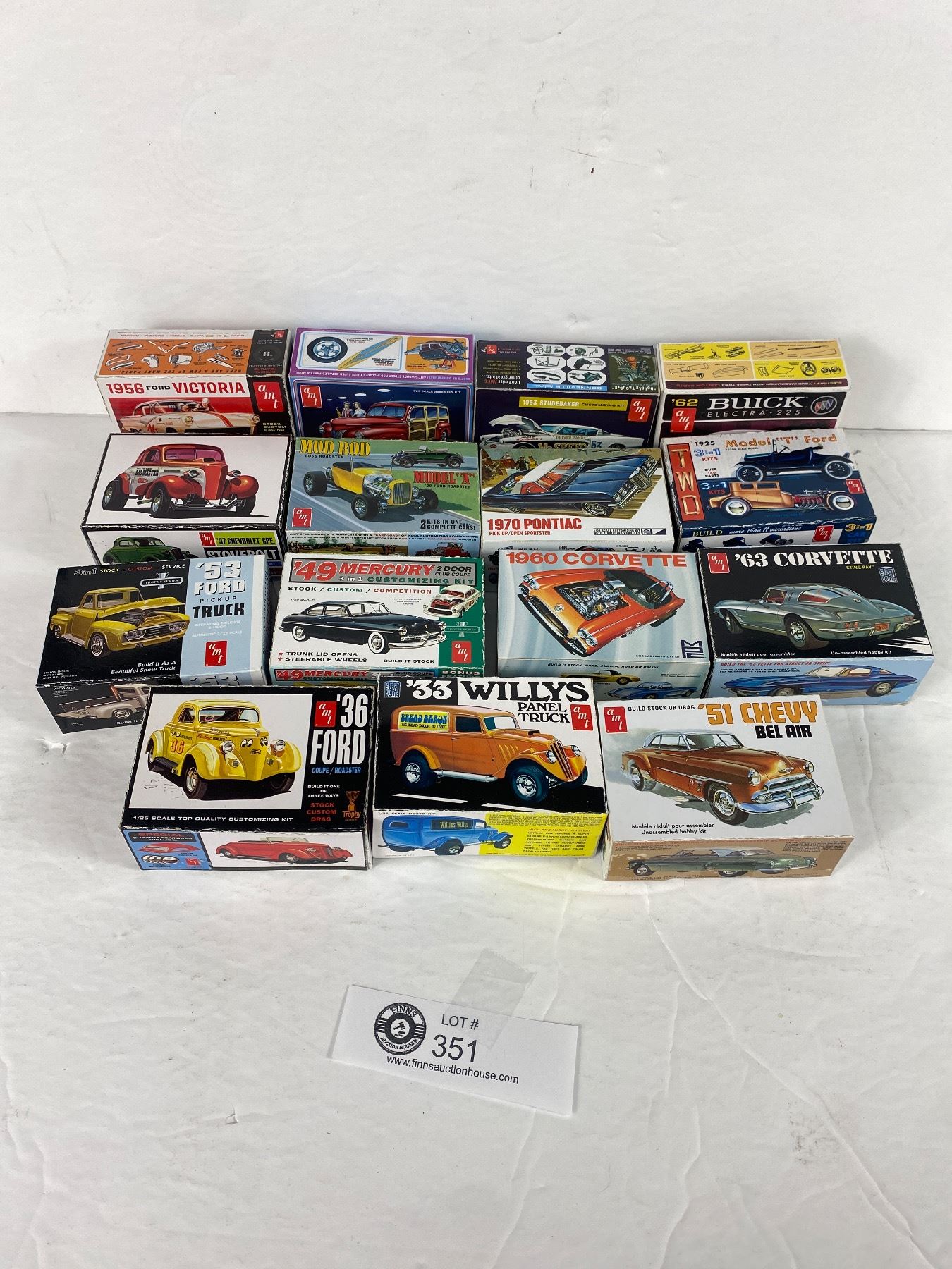 Model Kit Boxes 15 Miniature Model Kit Boxes (EMPTY) Very Good Condition