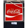 Image 2 : Vintage Coca-Cola Electric Clock. Approx. 11 1/2" x 21"