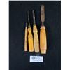 Image 1 : 4 Antique Hand Chisels