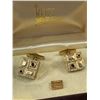 Image 2 : 60's Brutalist Style Cuff Link Set