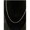 Image 2 : Quality 19" Sterling Box Chain/Necklace