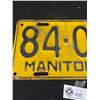 Image 2 : 1949 Manitoba License Plate