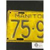 Image 2 : 1941 Manitoba License Plate