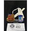 Image 1 : 2 Nicely Enamelled WW2 US Pins