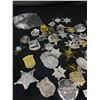 Image 2 : Large Lot of Sherrif Plastic Kids Police Badges