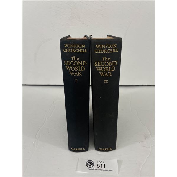 Volume 1 and Volume 2 Winston Churchill The Second World War