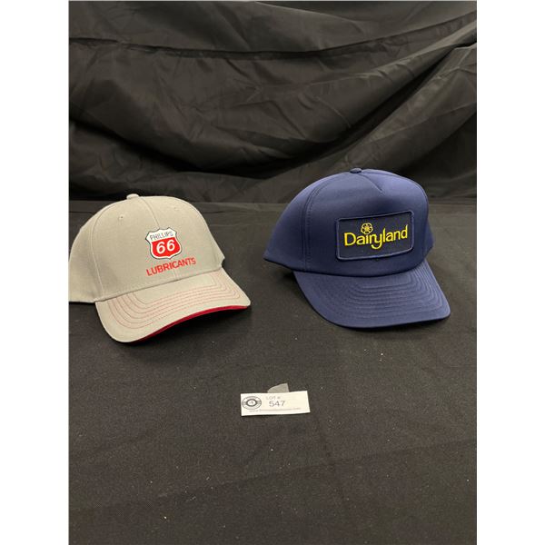 New Old Stock Dairy Land and Phillips 66 Ball Caps