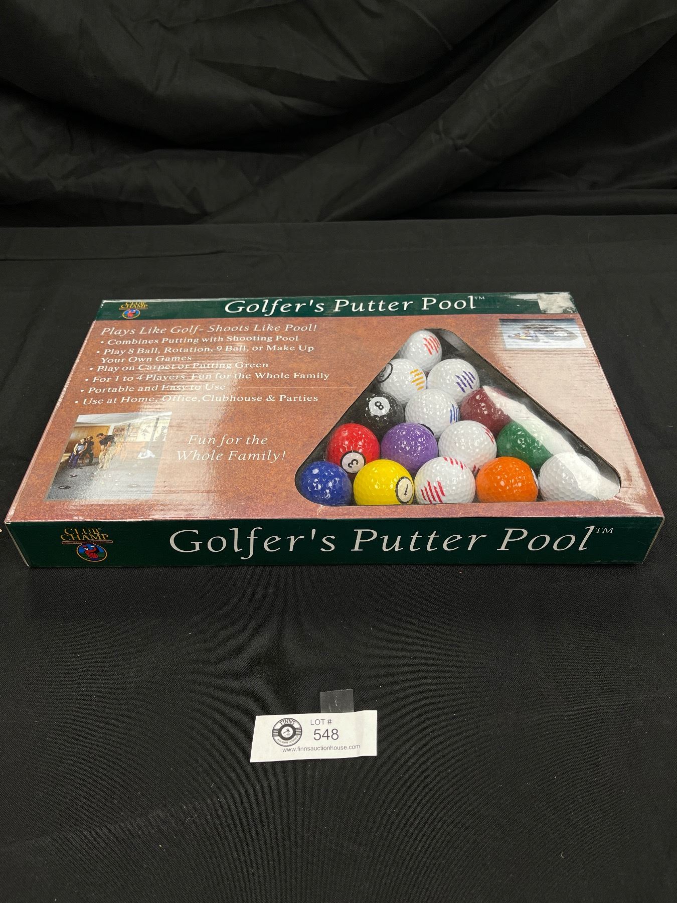 Putter Pool Game New in Package Golfers Putter Pool