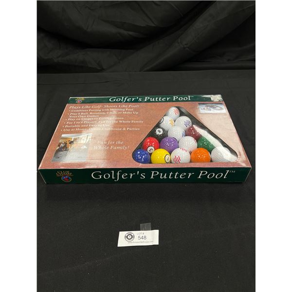 New in Package Golfers Putter Pool