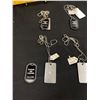 Image 2 : Lot of 12 Dog Tags + 2 Wall Art Pcs