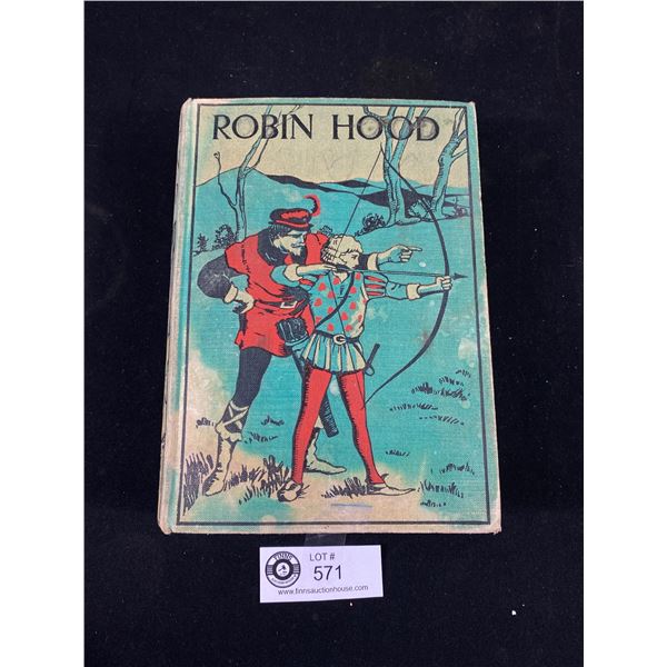 Vintage Hardcover Book, Robin Hood