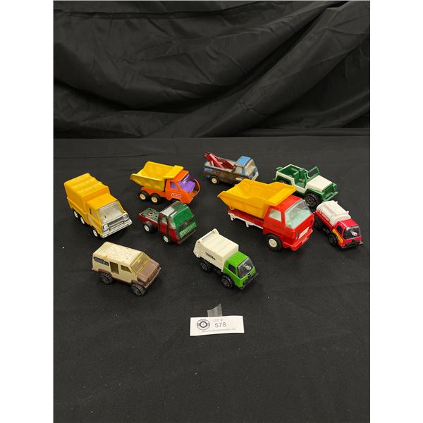 Vintage Tonka Toy Lot as Found