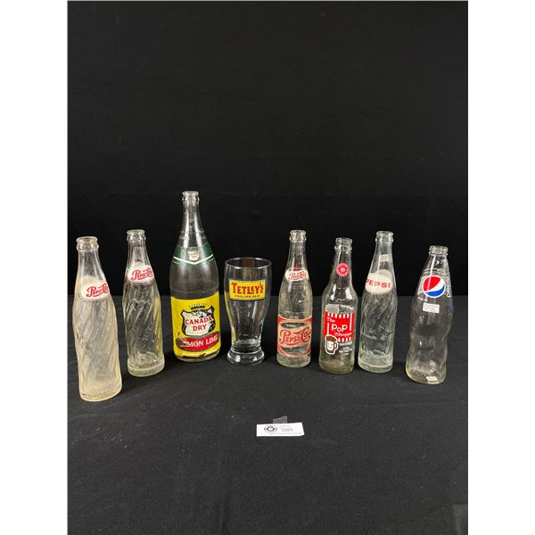 Lot of Old Pop Bottles