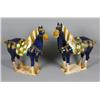 Image 1 : Pair of Chinese Tang style horses