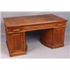 Image 1 : Oak Wooton rotary desk with original factory label