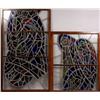 Image 1 : Two (2) mid-20th C. stained glass windows