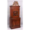 Image 1 : Late 19th C. continental carved mahogany desk