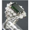 Image 1 : Ladies 14KT Tourmaline and Diamond Ring