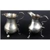 Image 1 : Two (2) English silver cream pitchers