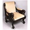 Image 1 : 19th Century heavily carved and upholstered Chinese chair