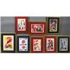 Image 1 : Group of eight (8) W/C and 1 pochoir on paper by Raoul Suarez