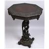 Image 1 : Anglo-Indian carved wood table