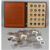 Image 1 : One (1) complete album of state commemorative quarters plus assorted other coins