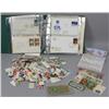 Image 1 : Group of assorted materials including stamps, paper money bills, etc.