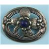 Image 1 : Georg Jensen sterling and lapis pin