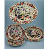 Image 1 : Four (4) pieces of Gaudy Welsh Imari Palette