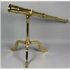 Image 1 : Solid brass ship's spyglass w/tripod