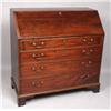 Image 1 : 18th Century English Georgian walnut full front desk