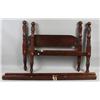 Image 1 : Early 19th Century Rope Bed, 46"h.