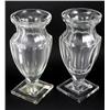 Image 1 : Pair of Monumental 20th C. Italian Glass Vases