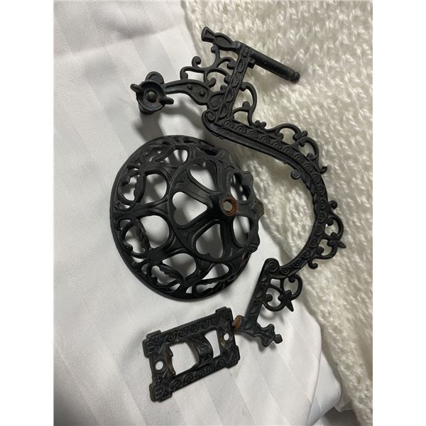 Antique Oil Lamp Wall Holder