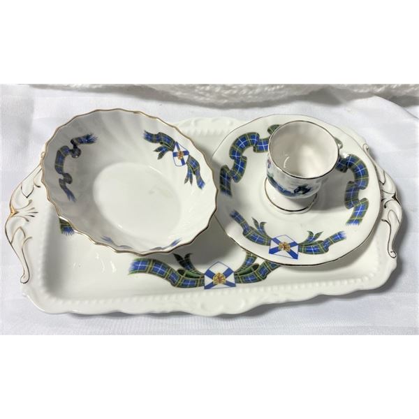 Nova Scotia Tartan China Lot