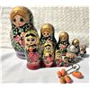 Image 2 : Matryoshka Dolls and Pin Lot