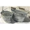 Image 2 : Set of Two Tin Pails