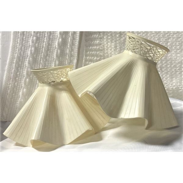 Two vintage Lampshades