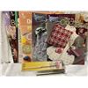 Image 1 : Crochet Tatting and Rolled Crochet Pattern Book Sets and Hooks Kit