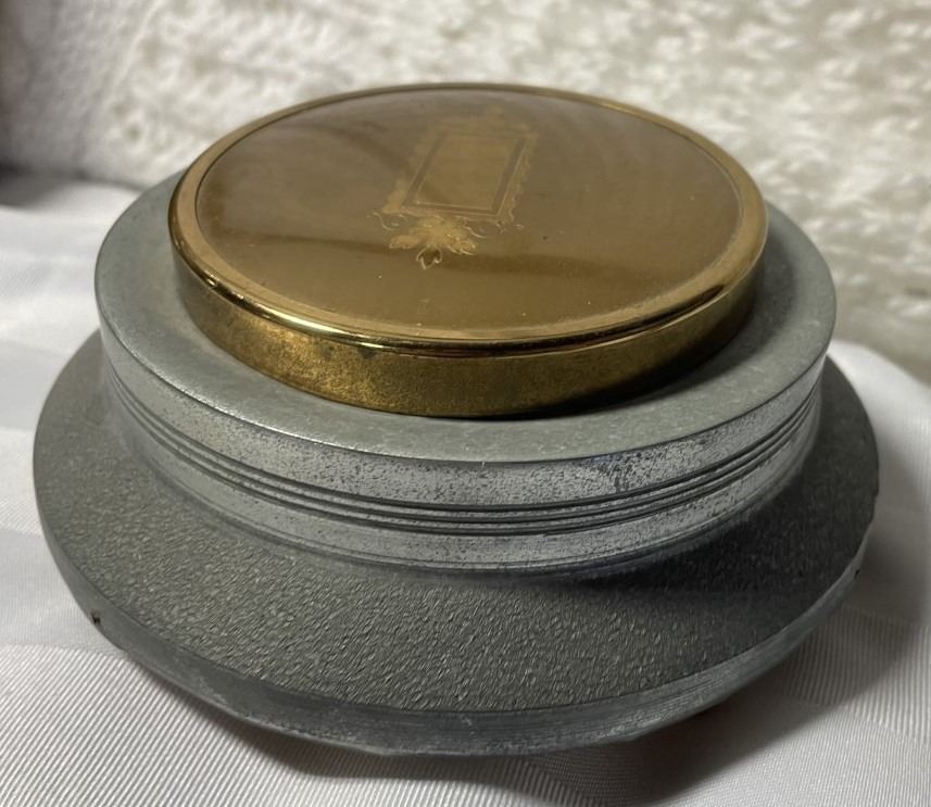 Powder Music Box Vintage Powder Music Box