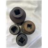 Image 3 : FOUR Large Impact Sockets