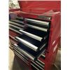 Image 3 : 21 Drawer Craftsman Tool Box Like New with Key , Has CASTORS