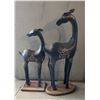 Image 1 : Two Giraffe Statues