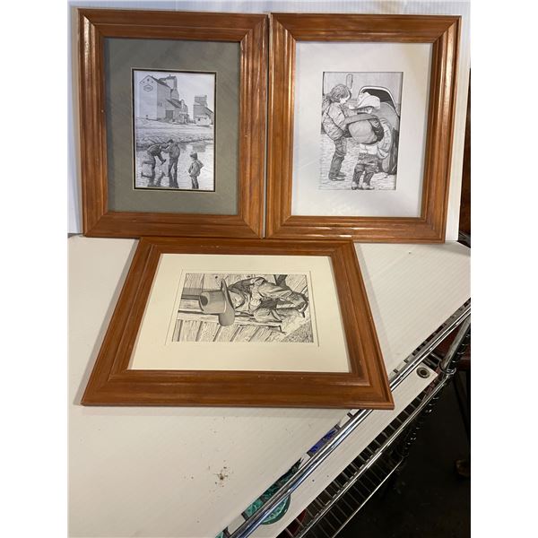 Pencil Drawing Framed Art Prints