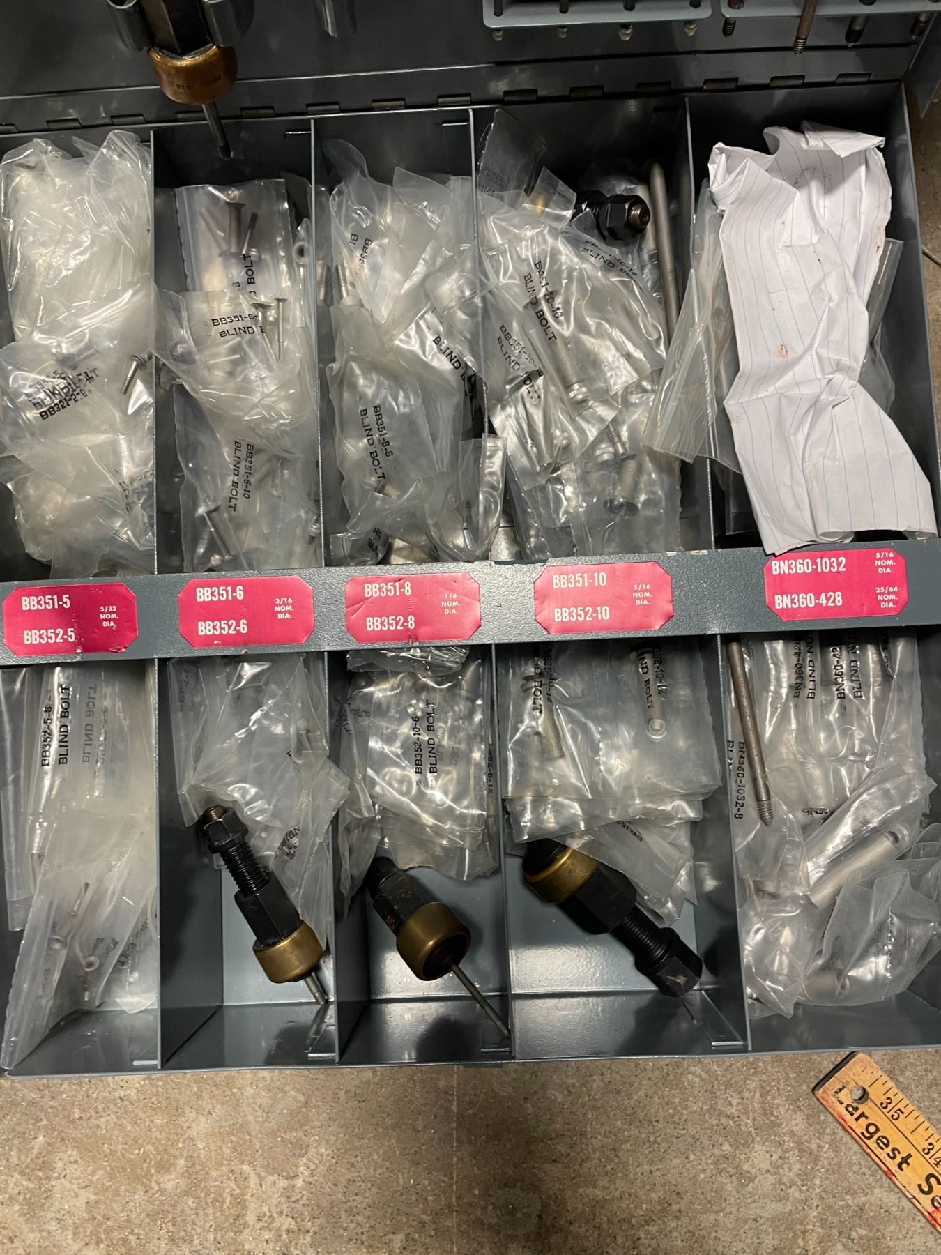 hi shear Tool Kit , blind bolt blind nut box